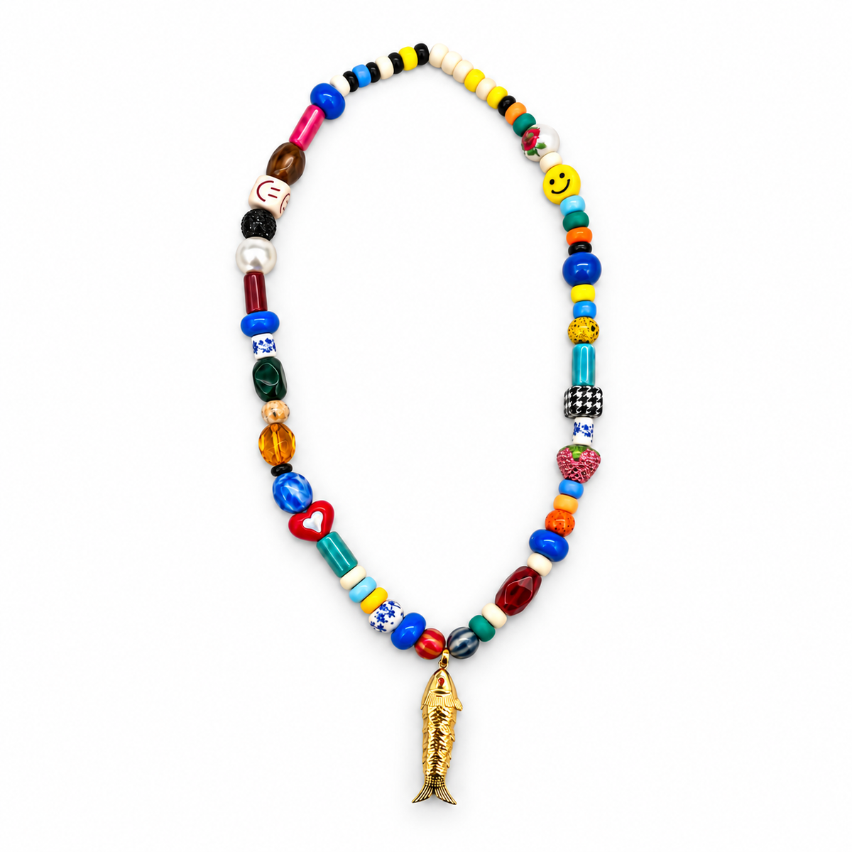 The Lucky Fish Long Necklace